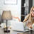 Metal USB Table Lamp