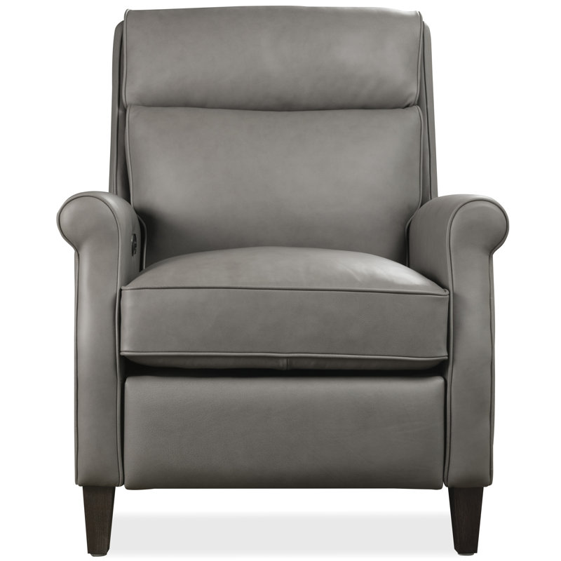 Fauteuil inclinable électrique Randall avec appui-tête escamotable, Gris