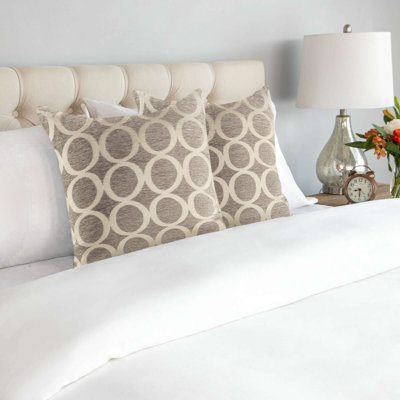 Broward Geometric Square Cushion