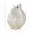 Handcrafted Pottery Earthenware Vase with Sculptural Curved Design-721292857