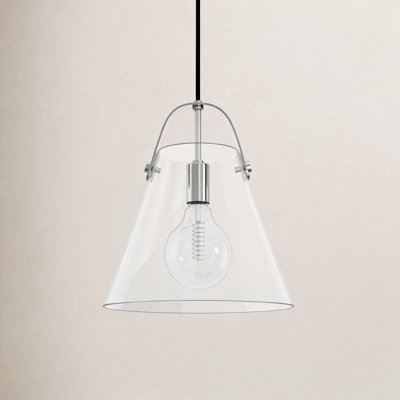 Peonie Single Light Cone Pendant