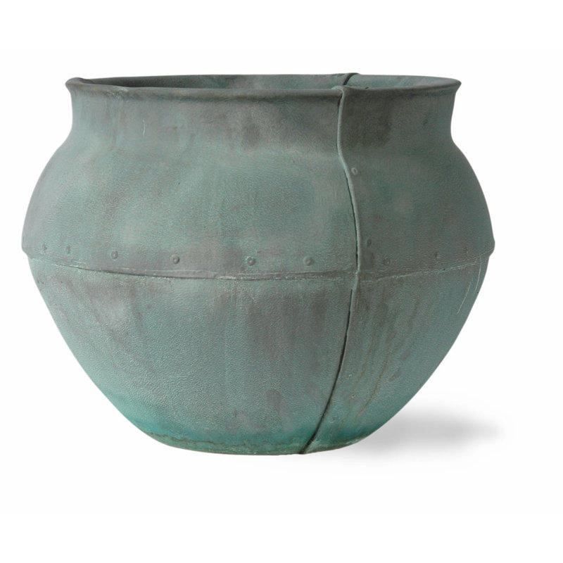 Braxton Fiberglass Planter, Medium