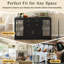 Buffets avec rangement, armoire de cuisine moderne en MDF 58,3 po