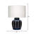 Mayolo Ceramic Table Lamp with Linen Shade-1114360206
