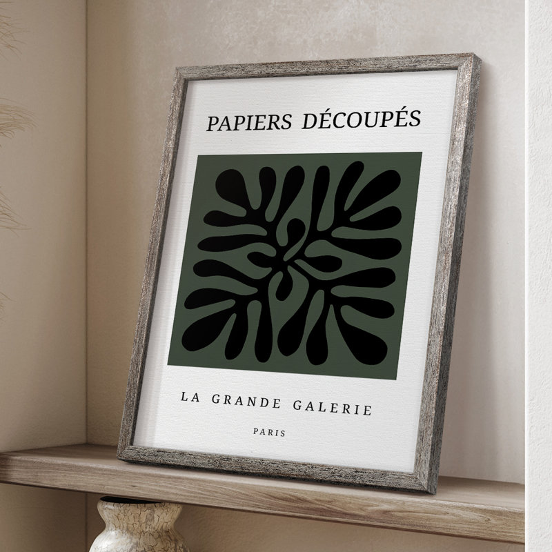 Matisse CCCXCIV Framed Print Framed Print - Solid Wood, 11" H x 9" W