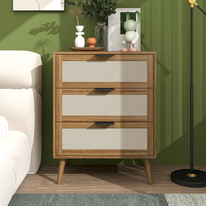 Armoire 3 tiroirs, convenant à la chambre à coucher et au salon