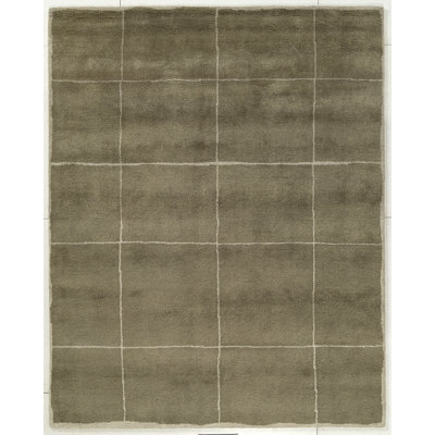Tapis d'intérieur en laine touffeté à la main Merritt