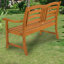 Izaguirre Wooden Garden Bench-48189587