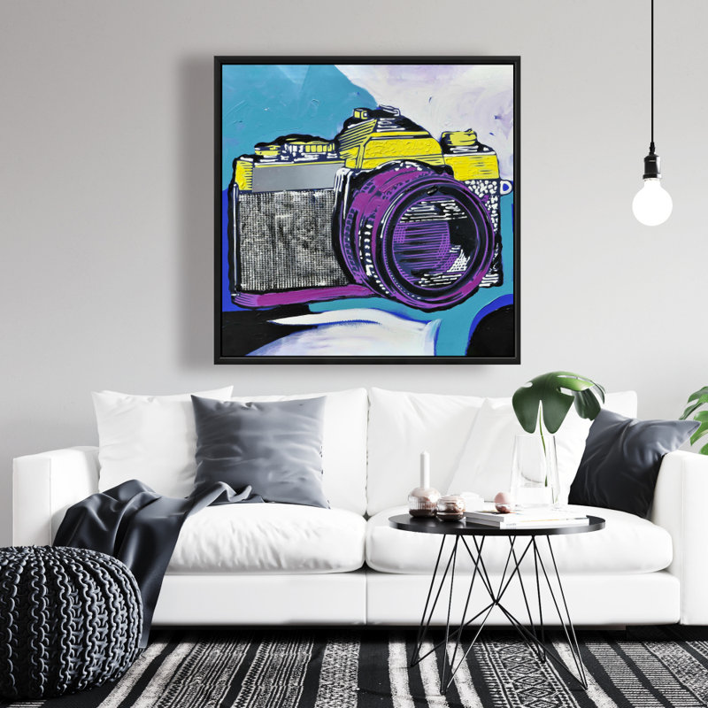"Appareil photo rétro" sur toile