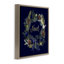 Art mural en toile «Noel Holiday Wreath» par Victoria Barnes