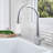 Lita Pull Down Single Handle Kitchen Faucet-35197956