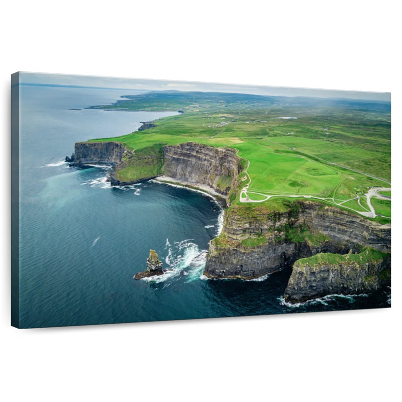 Lynelle, falaises de Moher, H 32 po x l 48 po