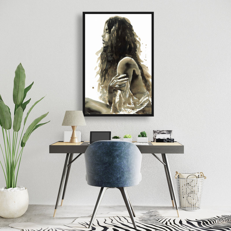 " Woman In Sepia "