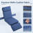 Valierius Outdoor Chaise Lounge Chair Adjustable 6-Position With Soft Cushions, Waterproof PE Wicker & Durable Metal Frame - Ideal For Poolside, Patio & Deck Relaxation-1082034763