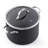 Cooks Standard 8-Piece Nonstick Hard Anodized Cookware Set, Pots and Pans Set Includes Saucepans, Stockpot, Frying Pans, Lids, Black