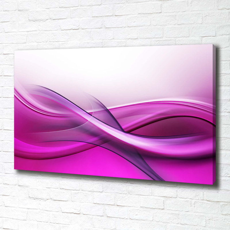 Waves Background - No Frame Print on Canvas