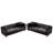 Modern Upholstered Buttons Tufted Sofa Set