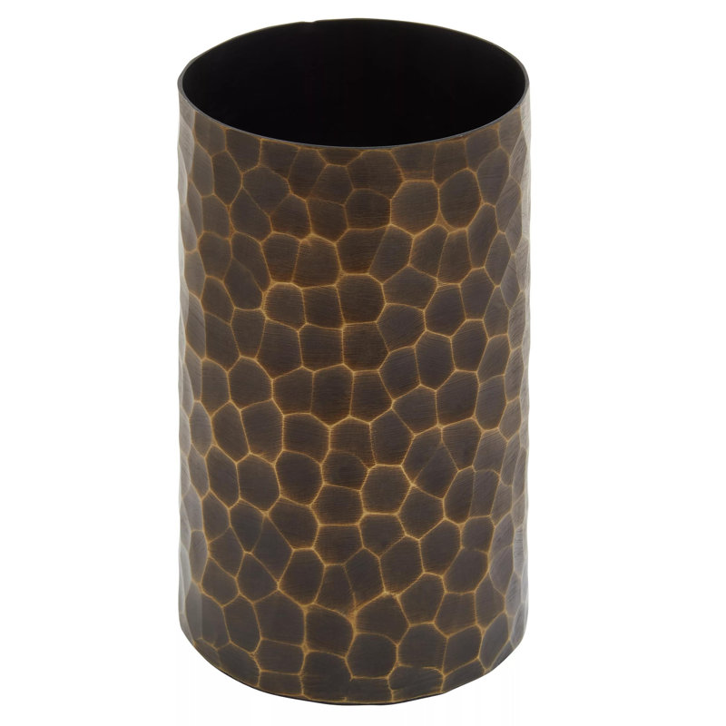 Beric Metal Table Vase, 23cm H x 13cm W x 13cm D