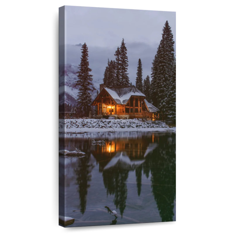 Chalet d'hiver en bois
