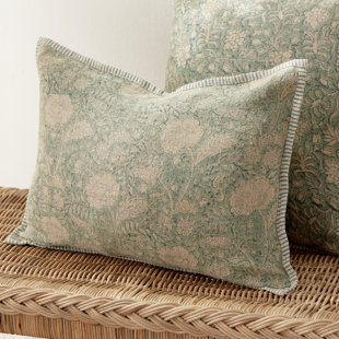 Pascaline Textured Linen Throw Pillow