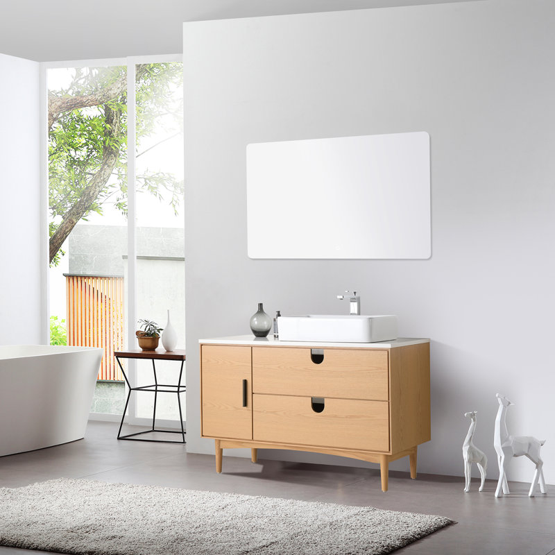 Portree 47" W Single Vanity, Tan