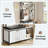Hall Tree Coat Rack, Hall Tree With Bench And Shoe Storage, Mud Room Storage Furniture-749901440