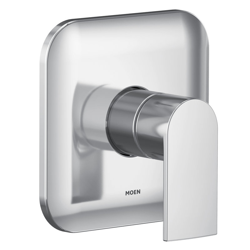 Ensemble de garniture de poignée de douche Moen Genta LX M-CORE 2-Series, valve requise, Chrome