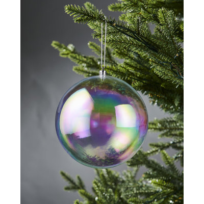 15cm Clear Plastic / Acrylic Bauble