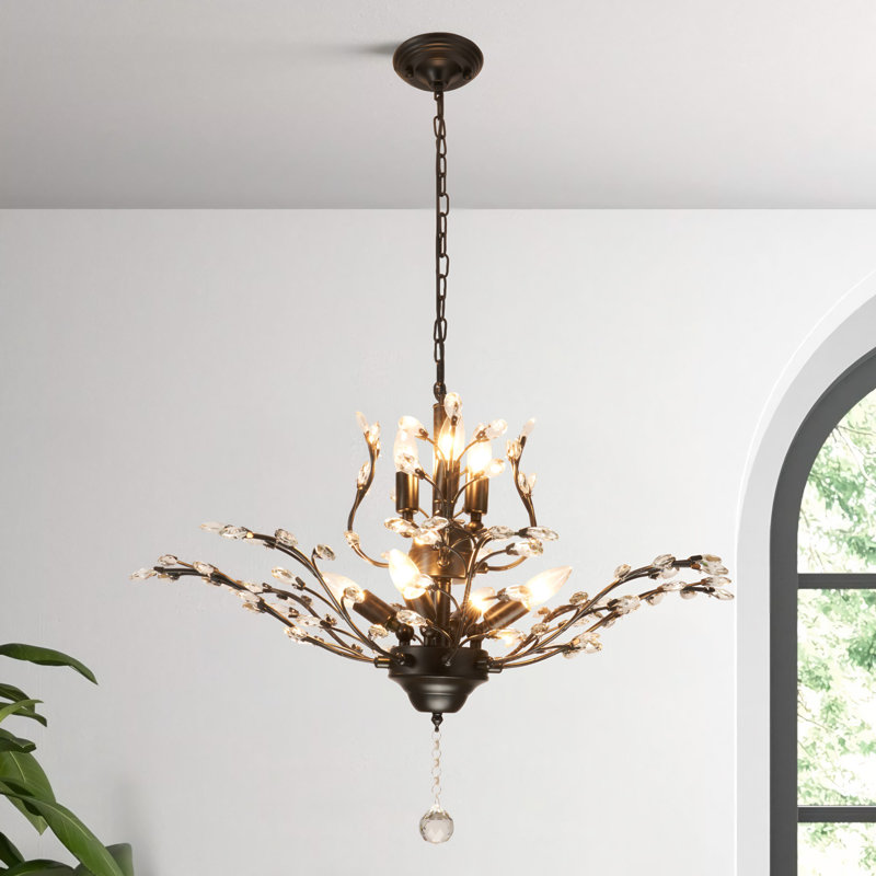 Lustre en cristal 7 branches