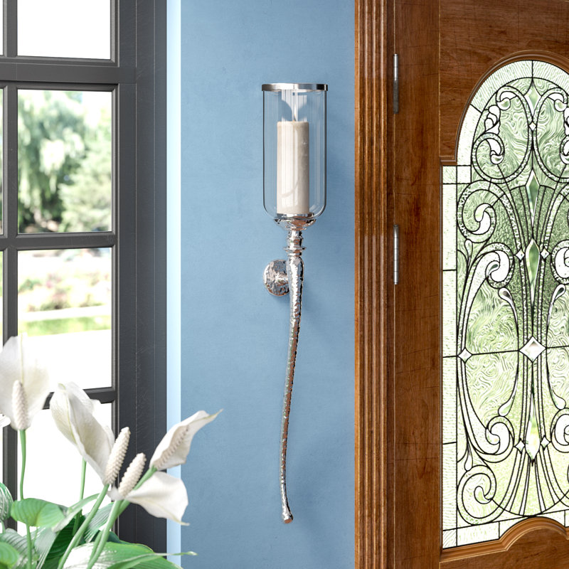 Applique murale 40 "chervil, argent