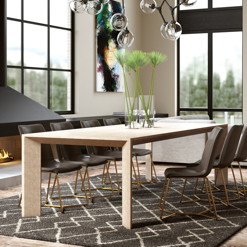 Composition Dining Table, 84" L x 42" W