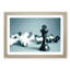 A Chess Battle - Framed Print-55457449-55457450