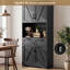 Garde-manger autoportant 70 po avec tiroir et tablettes réglables 70 po-1202299386