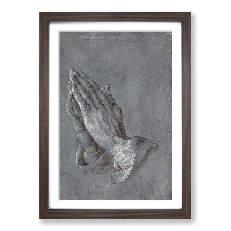 Albrecht Dürer - Single Picture Frame Print, Walnut