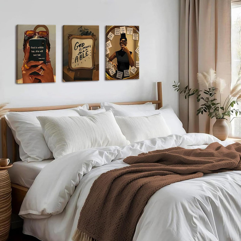 3 Piece Wrapped Canvas Set