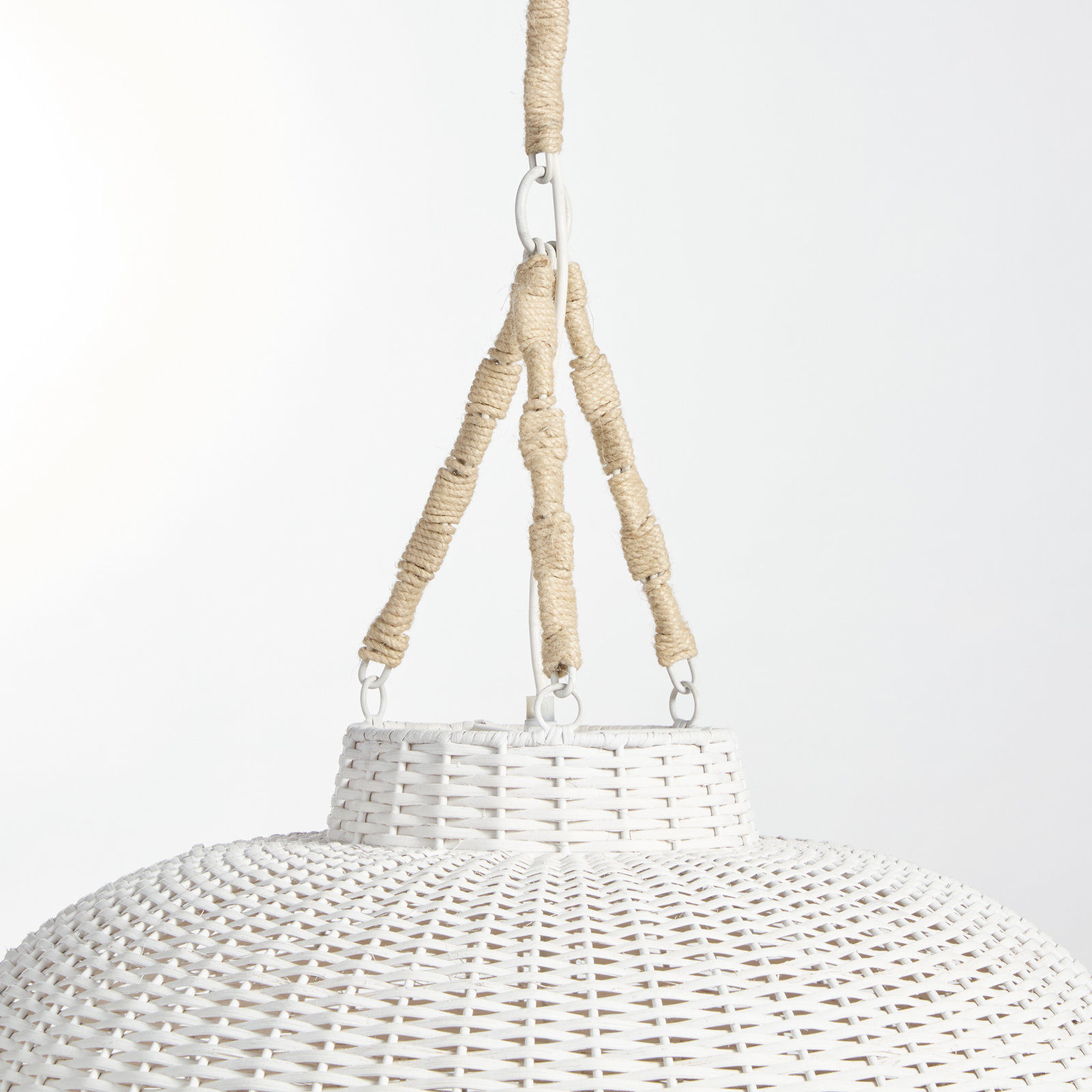 Dimmable Single Light Pendant, 25" H x 30" W x 30" H