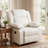 34”W Upholstered Swivel Reclining Rocking Chair-702031718