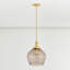 Luminaire suspendu Chatton en laiton vieilli-112648711-112648712