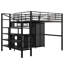 Lit mezzanine pour enfant Jarald