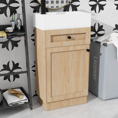 Tablette de meuble-lavabo réversible 18,5 po