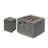 Estelle Square Iron Propane Smokeless Fire Pit