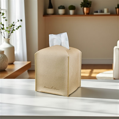 Modern PU Leather Tissue Box Cover