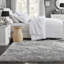 Soft 7 Piece Full Bedding Sets, Polyester Striped Modern Dorm Home
