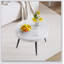 Table basse de salon de style campagnard moderne de 31 pouces, ronde avec finition naturelle et design durable-1333494130-1333494132