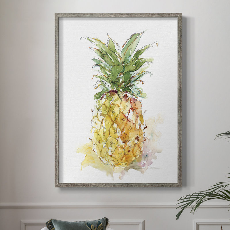 Reproduction encadrée Delicieuse mûre II - bois massif, H 30 po x l 24 po