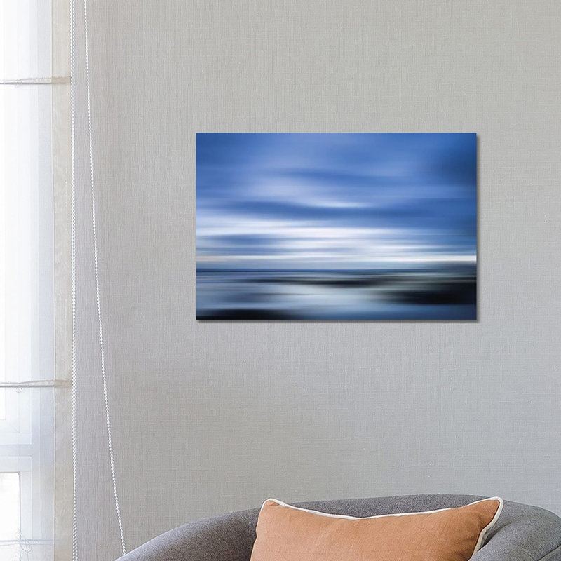 Blue by PI Studio - Wrapped Canvas Painting, 66.04 cm H x 45.72 cm W x 3.175 cm D