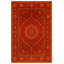 Tapis rouge en coton et polyester à imprimé numérique Greysi Collection-1168593827