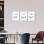 «Black and White Canvas Wall Art Motivation»