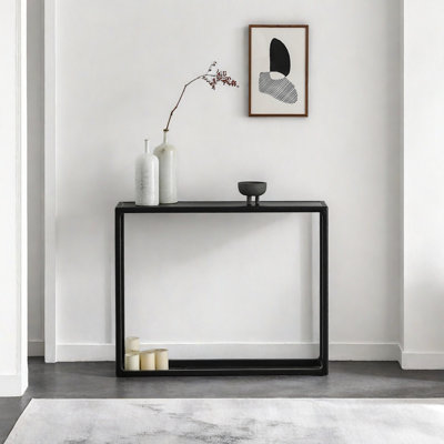 Minimalist Solid Wood Console Table by interanest