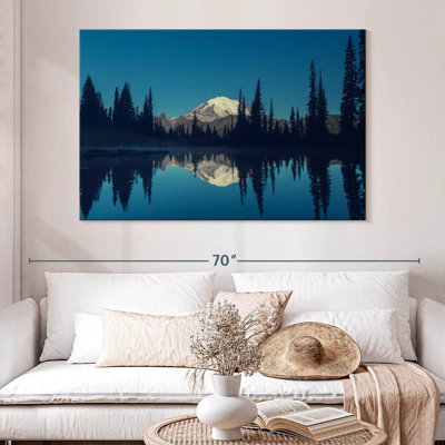 Alvord Mount Rainier Cloudless Sky
